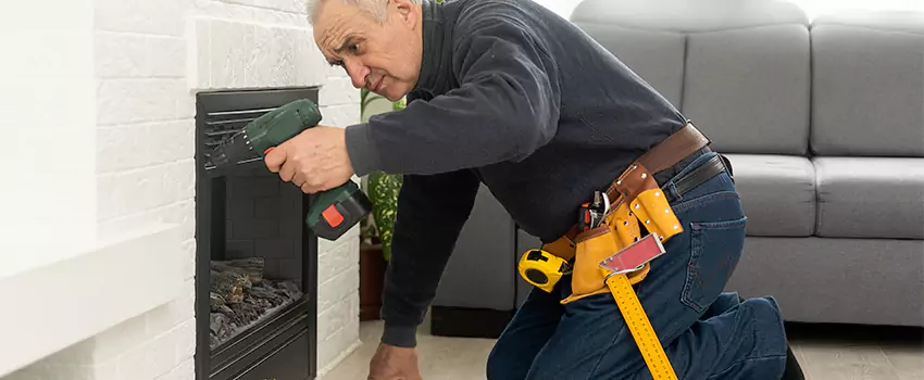 New Indoor Fireplace Installation in Glasgow, Delaware