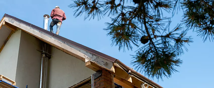 Prefab Chimney Flue Installation in Glasgow, DE