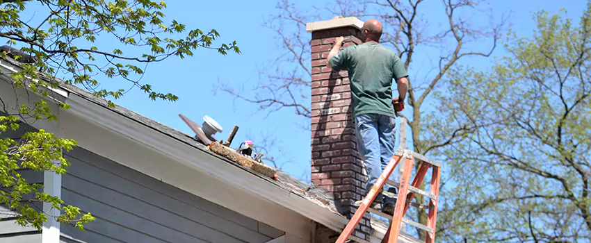 Vinyl and PVC Chimney Flashing Installation in Glasgow, DE