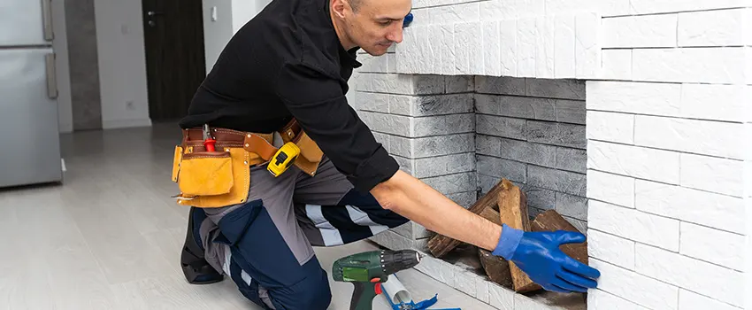 Fireplace Damaged Damper Frame Repair Services in Glasgow, Delaware